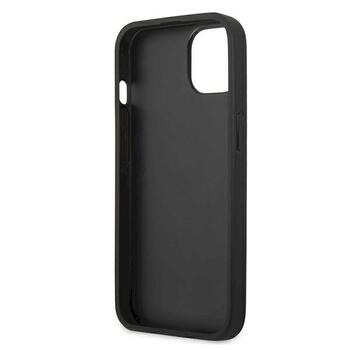 Karl Lagerfeld KLHCP13SOKPK Saffiano Ikonik Karl`s Patch Aizsargapvalks priekš iPhone 13 mini 5,4