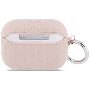Karl Lagerfeld Monogram Karl Head Case Защитный чехол для AirPods Pro 3 / розовый (KLAP3PGKIPP)