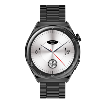 Garett V12 AMOLED / Bluetooth / IP68 / Inductive charging / Спортивные режимы / Умные Часы (V12_BLK_STL)