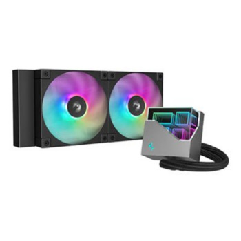 DeepCool LT240 Система жидкостного охлаждения ARGB 12cm (R-LT240-BKAMNC-G-1)