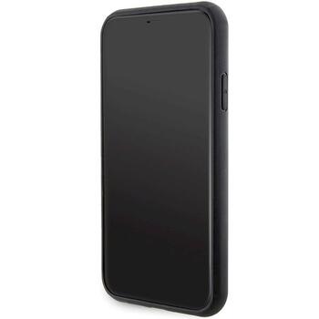 Karl Lagerfeld KLHCN61GSAKCPK Gripstand Saffiano Karl&Choup Aizsargapvalks priekš iPhone 11/Xr 6.1
