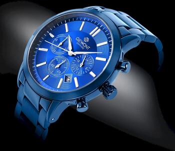Giewont Chronograph Sapphire Vīriešu pulkstenis / zils (GW8510-B4)