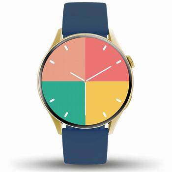 Smartwatch Gravity Siksniņa + aproce GT11-4 / zelta (GT11-4)