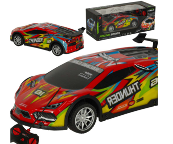RoGer Спорткар Игрушечный Автомобиль RC с световыми эффектами 1:18 (RO-3373-RD)