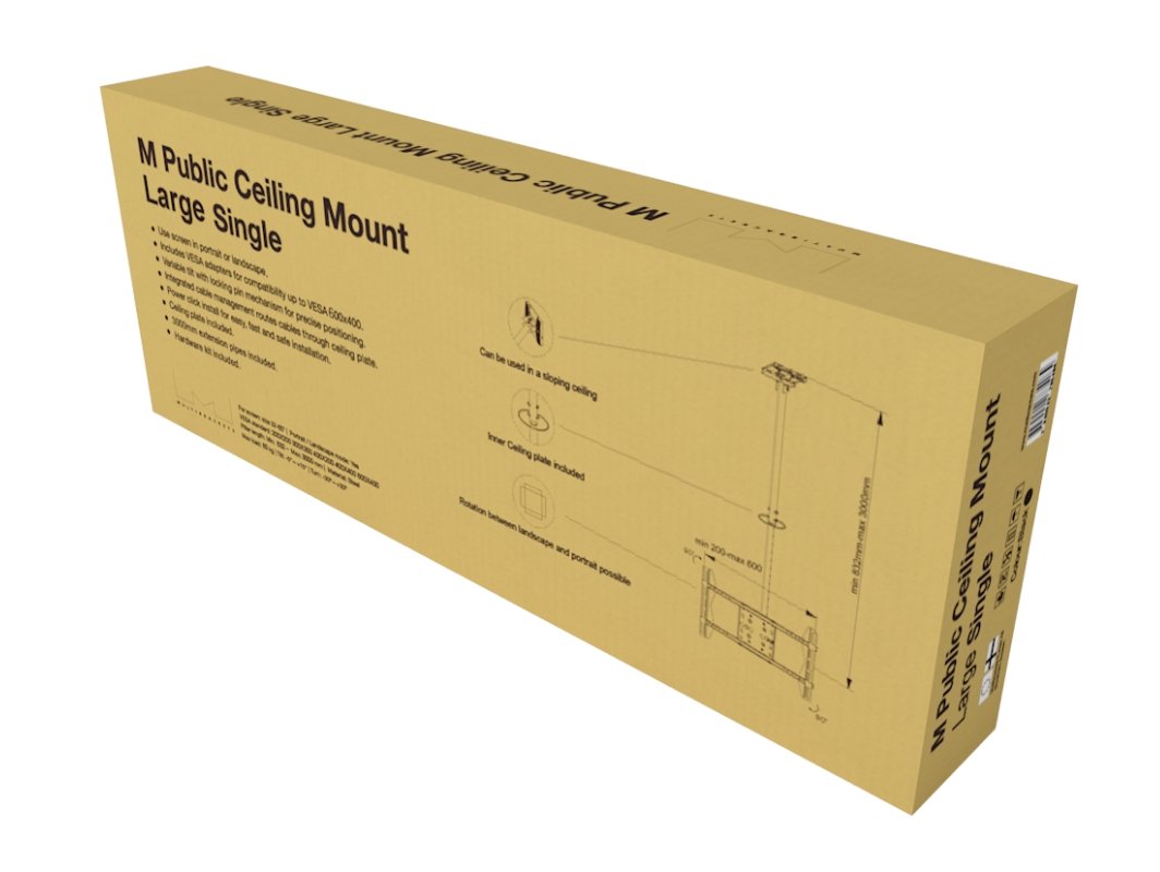 Multibrackets MB-5484 TV griestu kronšteins televizoriem līdz 63