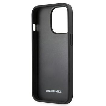 AMG AMHCP13LDOLBK Back Case Кожанный Чехол для телефона Apple iPhone 13 / 13 Pro Черный (AMHCP13LDOLBK)
