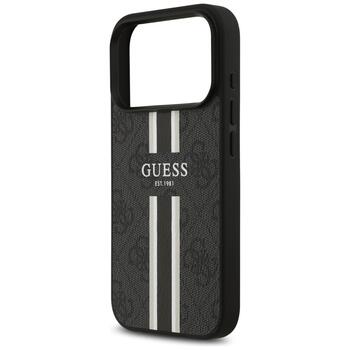 Guess 4G Printed Stripes MagSafe Case Чехол для Apple iPhone 17 Pro (GUHMP17LP4RPSK)