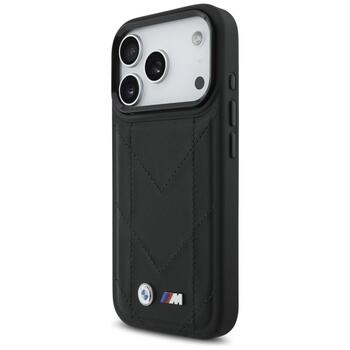 BMW M Quilted Logo MagSafe Case Защитный Чехол для Apple iPhone 17 Pro (BMHMP17L25PSECHK)
