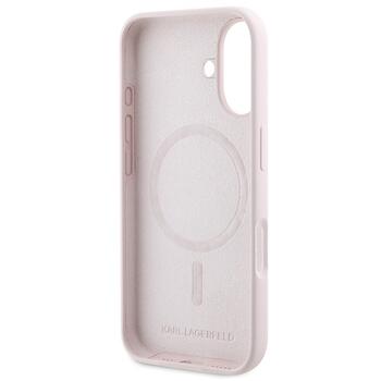 Karl Lagerfeld KLHMP16SSCMKCRHP Aizsargapvalks priekš iPhone 16 6.1