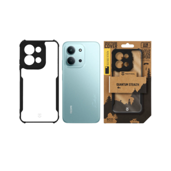 Tactical Quantum Stealth Cover Защитный чехол для Xiaomi Redmi 15C 4G/5G / прозрачный/чёрный (TA-57983128067)