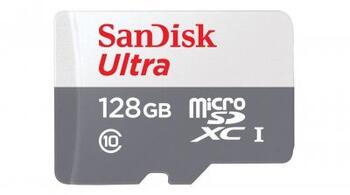 SanDisk Ultra microSDXC 128GB Atmiņas karte (SDSQUNR-128G-GN6MN)