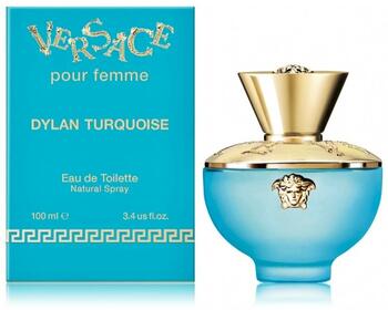 Versace Pour Femme Dylan Turquoise Парфюм EDT 100 ml (8011003858569)