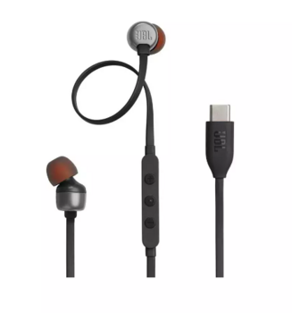 JBL Tune 310C USB-C Vadu Austiņas black (JBLT310CBLK)