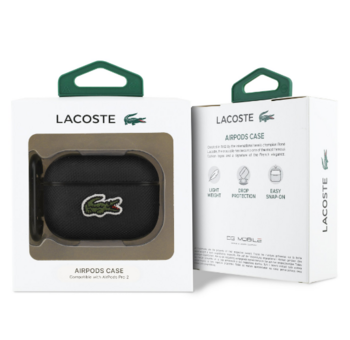 Lacoste Petit Pique Croc Logo Patch Case Чехол для наушников Apple AirPods Pro 2 (LCAP2PVCK)