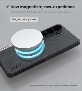 Nillkin Super Frosted PRO Magnetic Back Cover Защитный чехол для Samsung Galaxy S26 / чёрный (57983129426)