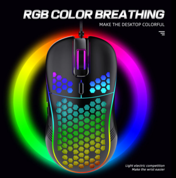 RoGer S4 Vadu Spēļu Pele DPI 7200 / RGB (ROS4-BK)