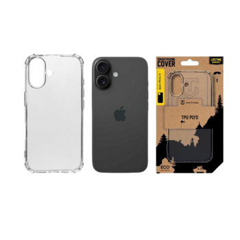 Tactical TPU Plyo Cover Aizsargapvalks priekš Apple iPhone 16 / caurspīdīgs (TA-57983121922)