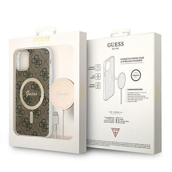 Guess Set GUBPN61H4EACSW Case+ Charger Защитный чехол для iPhone 11 6,1