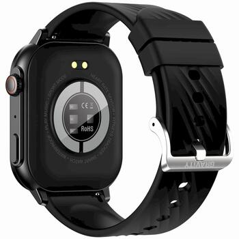 Smartwatch Gravity GT15-1 Силиконовый ремешок + чёрный браслет / чёрный (GT15-1)