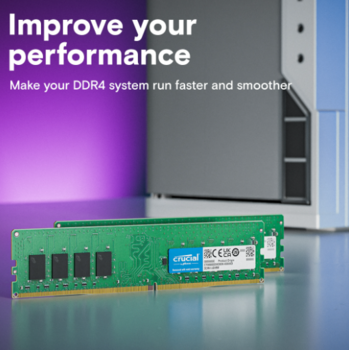 Crucial DDR4 Operatīvā atmiņa 8GB (CT8G4DFRA32A)