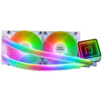 Mars Gaming ML-ULTRA240 CPU Liquid Cooling FDB/ARGB / TRX4/TR4 / AM5 / LGA1700 Водяное охлаждения для процессора (MLULTRA240W)