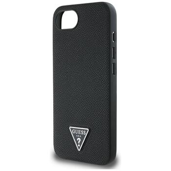 Guess Grained Triangle MagSafe Чехол для Apple iPhone 16e (GUHMPSE4PGTSPSK)