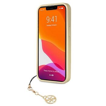 Guess GUHCP13LGF4GBR Hardcase 4G Charms Collection Aizsargapvalks priekš iPhone 13 Pro / 13 6,1