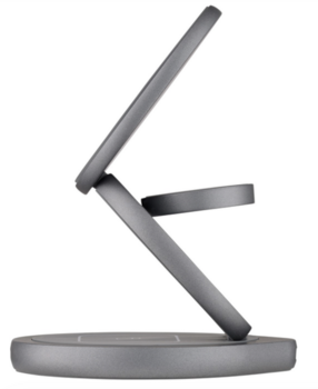 Qualo QMLI-24-18 MagSafe Беспроводной зарядное устройство 3в1 24W (QMLI-24-18)