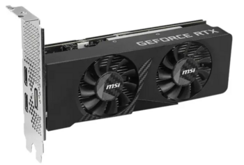 MSI GeForce RTX 3050 Видеокарта 6GB GDDR6 (RTX3050LPE6GOC)