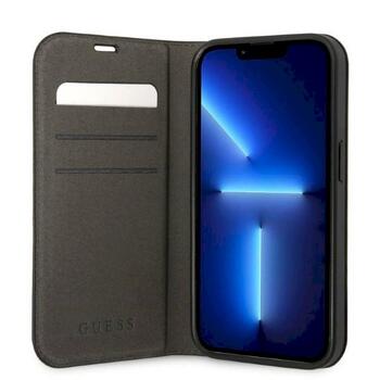 Guess GUBKP14XHG4SHK Book 4G Vintage Gold Logo Защитный чехол для iPhone 14 Pro Max 6,7