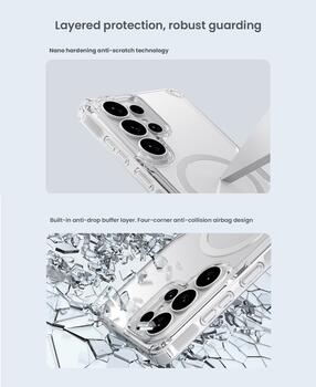Nillkin Nature TPU PRO Magnetic Защитный чехол для Samsung Galaxy S26 Ultra (6902048307490)