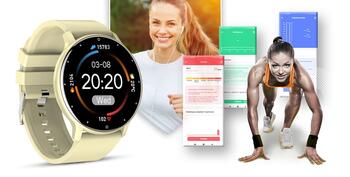 GIEWONT Smartwatch Смарт-часы GW120-6 / экрю (GW120-6)
