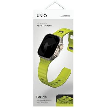 UniqStride FKM Rubber Ремешок для Apple Watch 42/44/45/49mm (UNIQ-49MM-STRILGRN)