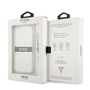Guess GUHCP13SKB4GGR Hardcase 4G Aizsargapvalks priekš iPhone 13 mini 5,4