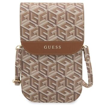 Guess Handbag GUWBHGCFSEW GCube Stripe Rokassoma / brūns (GUWBHGCFSEW)