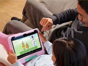 Amazon Fire HD 10 Kids Планшет 32GB 13th Gen / розовый (B0CXL7LBRP)