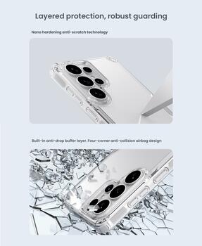 Nillkin Nature TPU PRO Cover Защитный чехол для Samsung Galaxy S26 Ultra / прозрачный (57983129417)