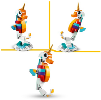 LEGO 31140 Magical Unicorn Konstruktors (31140)