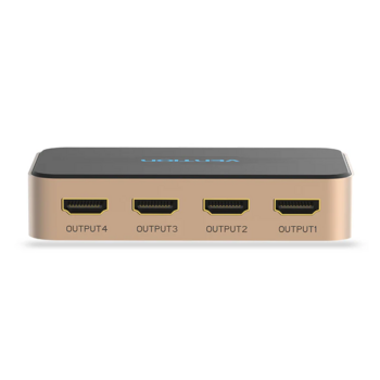 Vention HDMI Sadalītājs 1in4 Out / 4K@30Hz / HDMI 1.4 / DC 5V Barošana / metāla korpuss (ACCG0-EU)