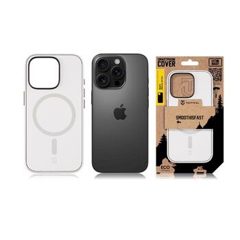 Tactical MagForce SmoothIsFast Cover Aizsargapvalks priekš Apple iPhone 16 Pro / balts (TA-57983127384)
