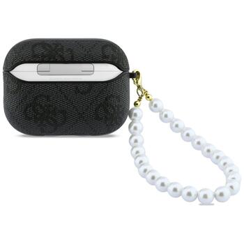 Guess 4G Pearl Strap Case Защитный чехол для AirPods Pro 3 / чёрный (GUAP3P4E4PSK)