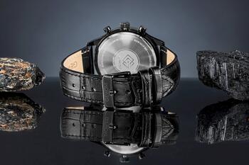 Giewont Vīriešu pulkstenis Chronograph Sapphire GW6310-A1 / melns (GW6310-A1)