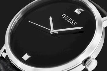 Guess GW0009G1 Vīriešu pulkstenis / melns - sudrabs (GW0009G1)