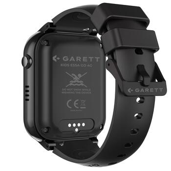 Garett Kids Essa GO 4G Умные часы для детей GPS / WiFi / Bluetooth / Video call / IP67 / GEO fence / SOS button / WhatsApp app / TikTok app (ESSA_GO_4G_BLK)