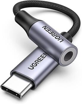 UGREEN AV161 Adapter USB-C Adapteris priekš USB C plug - 3.5mm stereo socket (UG-80154)