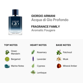 Armani Giorgio Acqua di Gio Profondo Мужская парфюмированная вода EDP 200 ml (3614273953849)