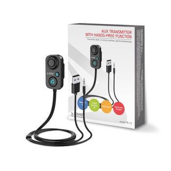 Savio TR-13 Bluetooth 5.1 Raidītājs AUX ar brīvroku funkciju (TR-13)