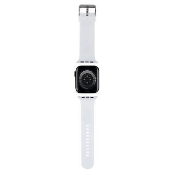 Karl Lagerfeld Strap KLAWLSLKNH Ремешок для часов Apple Watch 42/44/45/49mm / белый (KLAWLSLKNH)