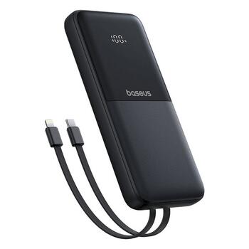 Baseus Lipow Портативный аккумулятор 10000 mAh 22.5W / чёрный (6932172679330)