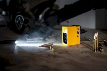 Tactical Nett Warrior GaN Charger Tīkla lādētājs 100W / dzeltens (TA-57983117439)